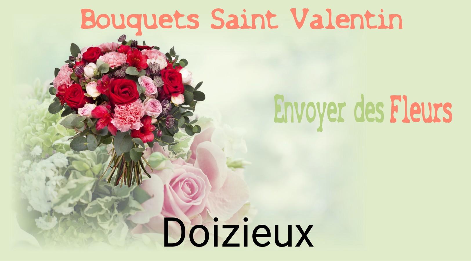 Roses de Saint-Valentin livrées à Doizieux